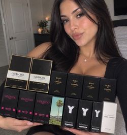 Designer Fragrance Lot – Chanel, YSL, Valentino, Louis Vuitton