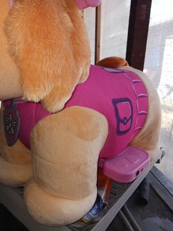 Skye 6v plush ride on deals