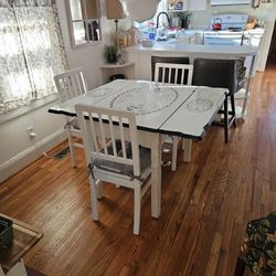 1940s Hoosier Enameled Kitchen Table 