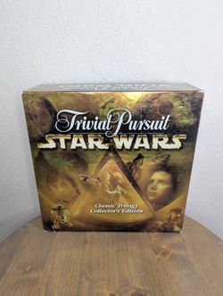 Star Wars Trivial Pursuit Classic Trilogy Collector's Edition Board Game