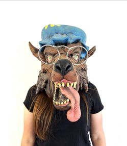 Big Bad Wolf Halloween mask