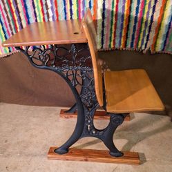 Antique School Desk