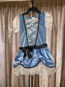 Beautiful Alice in wonderland dress size10-12 girl Halloween costume