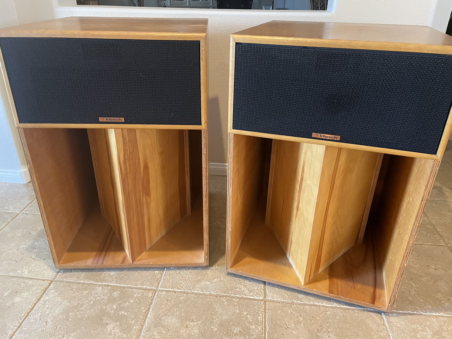 Klipsch La Scala Speakers Used In Perfect Condition