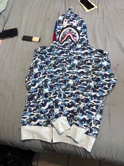 Blue hoodie