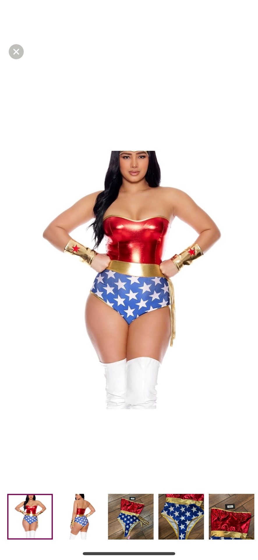 Forplay Women's Super Seductress Halloween Costume suit size S/M