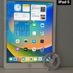 iPad 5th Gen! Like New And Unlocked! 