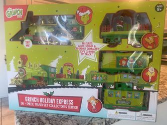 Grinch Holiday Train set