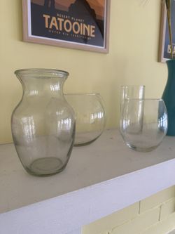 Glass Vases And Vessels 