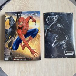 Spiderman 3 DVD with Sealed Postcards