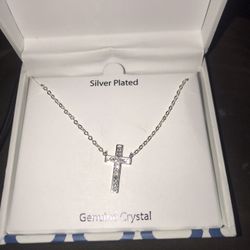 Crystal Sophistication Cross Pendant 