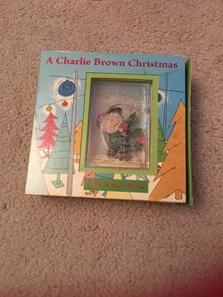 Charlie Brown book and orament