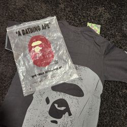 Brand New Bape Tshirt Large But Fits Meduim Comes With Legit Tags And Bags