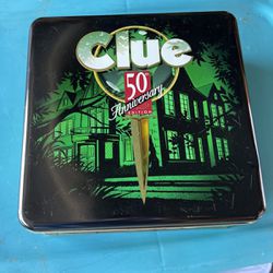 50th Anniversary Board Game Clue 