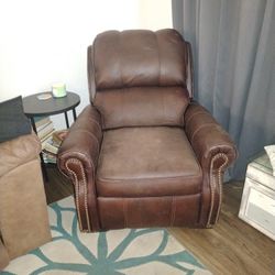 Leather Recliner 