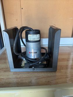 Vintage Powr-Kraft branded corded electric wood router