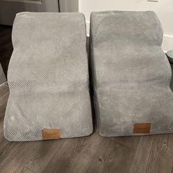 Set Of Two - Topsmart 3 tier Wide Step Foam Pet Stairs