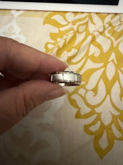 Men’s Fashion Stainless Steel Wedding Band size 10