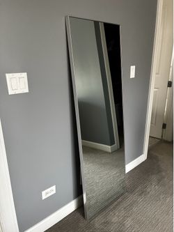 Floor/leaning mirror 20”x60” as new condition