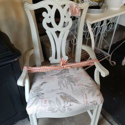 Antique Reupholstered Chairs