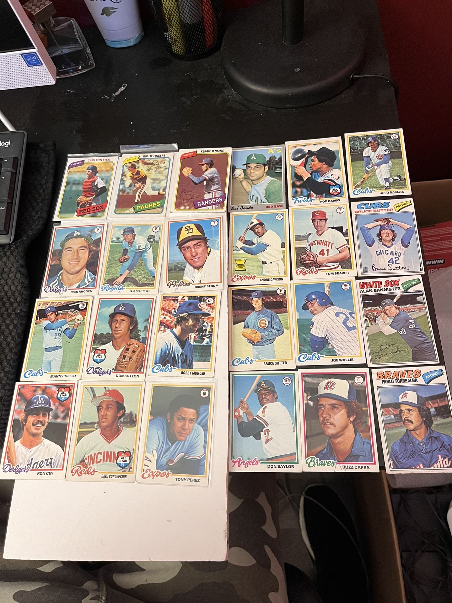 Vintage baseball 130+ Card Lot 1950’s to 1980,s alot of stars and Hall of Famers