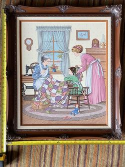 C. Carson Original Vintage Oil Paintings 🖼