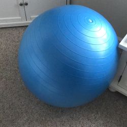 Apexup Exercise Ball  Blue 