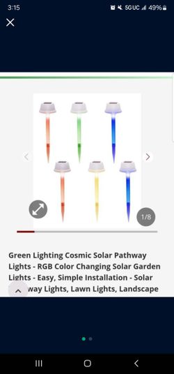 solar porch lights