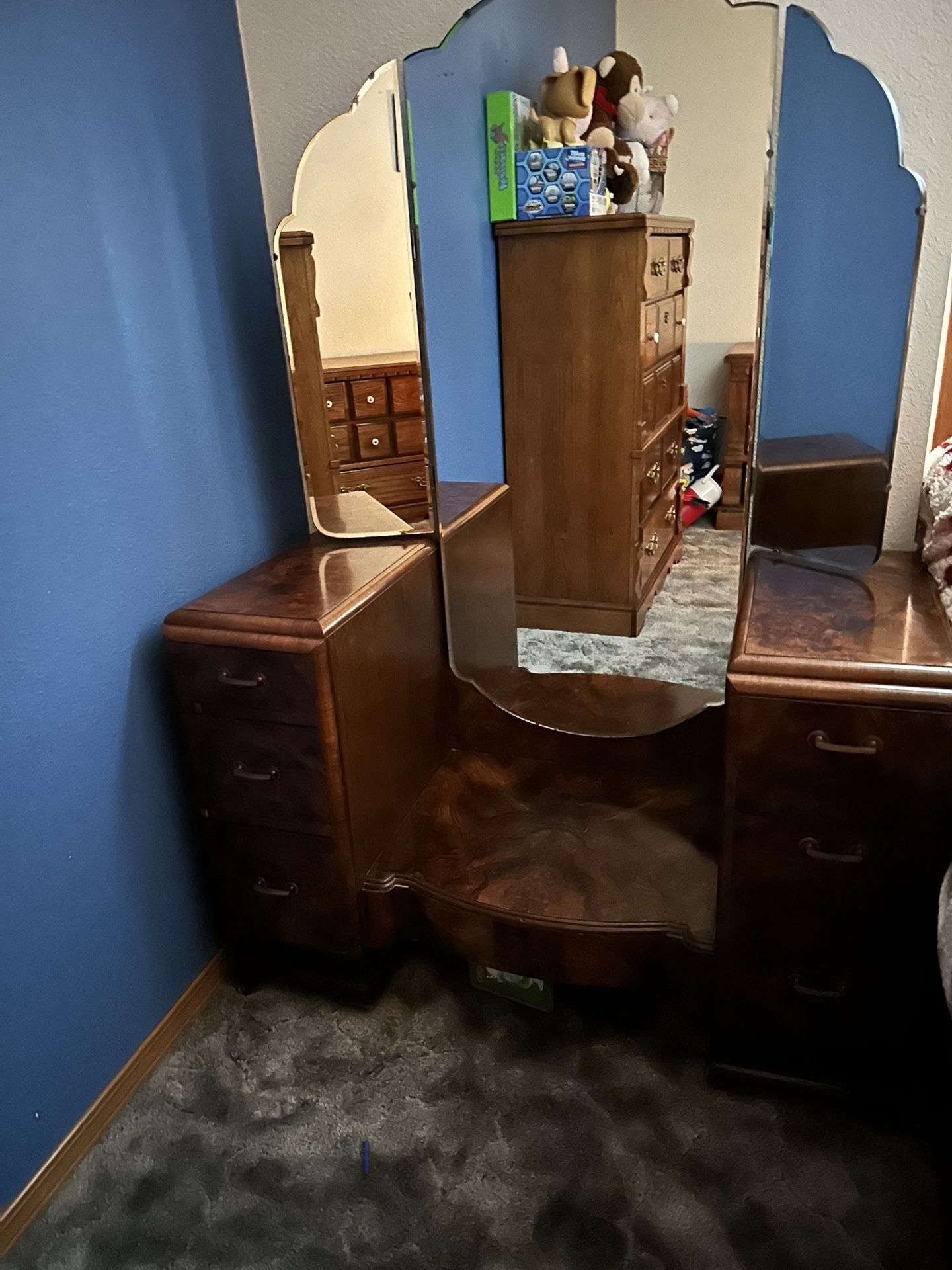 Antique Dresser For Mirror 