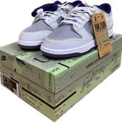 Nike Dunk Low Union Passport Pack Court Purple Men Size 9