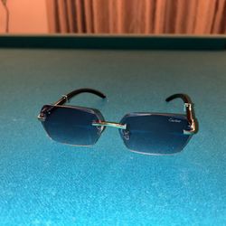 Cartier Sunglasses (dark blue tint)