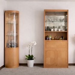 Living Room Cabinet 3 Tall Pieces