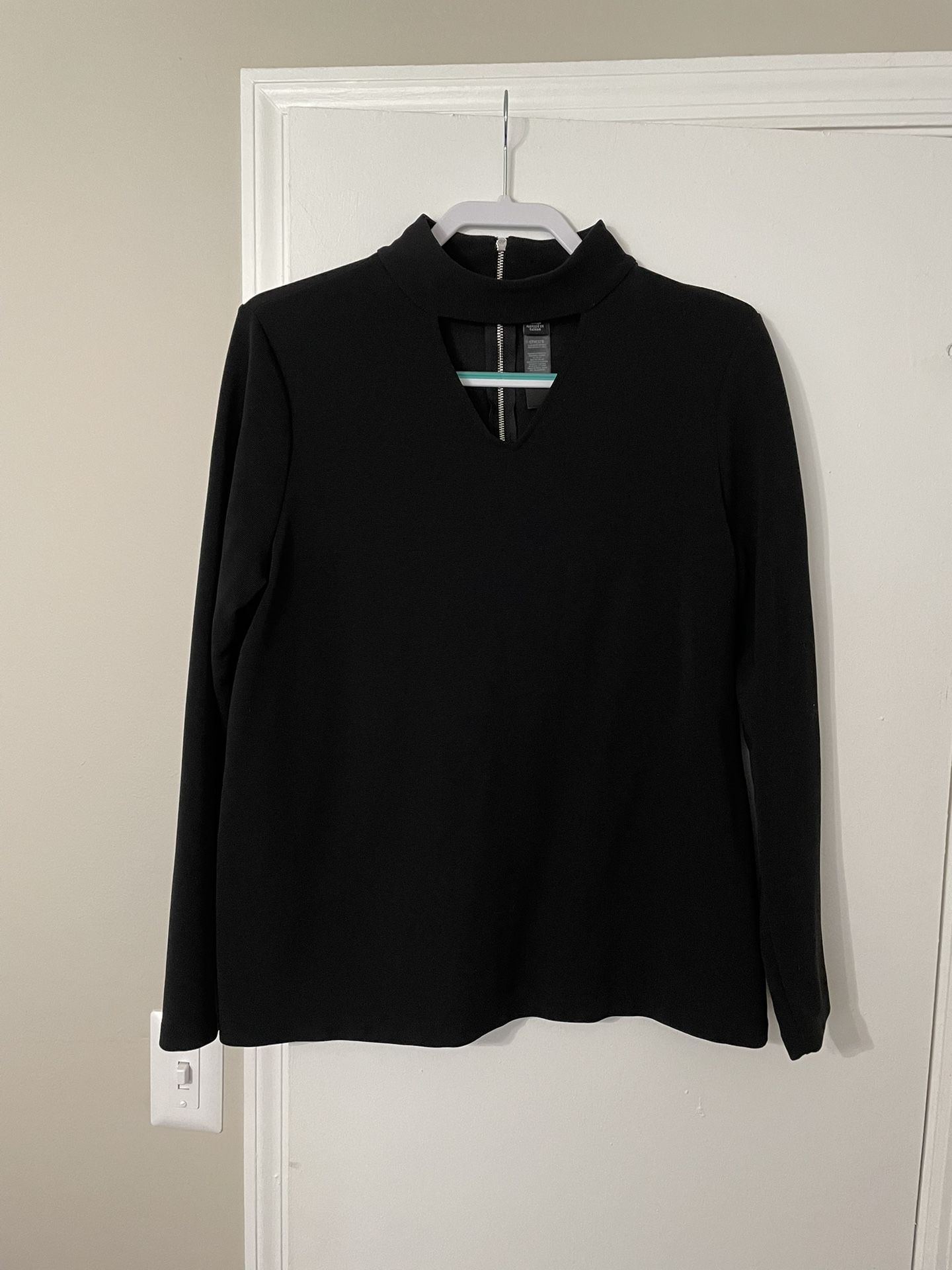 Chico’s Black Label Long Sleeve Blouse