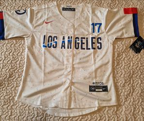 Women Nike LA Dodgers #17 City Connect Jersey
