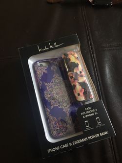 Fancy iPhone case and power bank