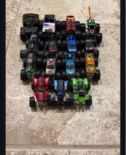 Lot of 15 Die-Cast Monster Trucks