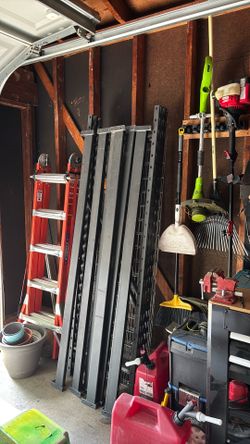 3-tier industrial shelf