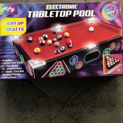 Electronic Tabletop Pool
