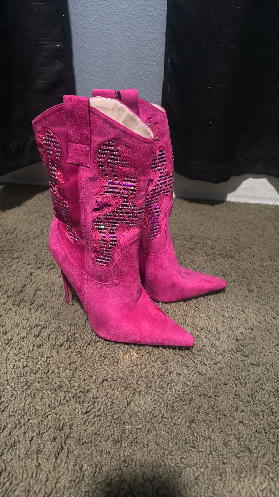 Pink Boots