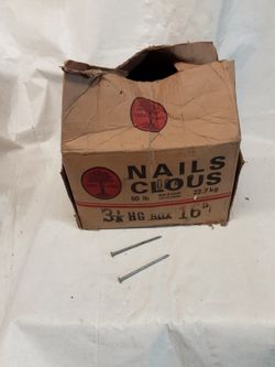 Tree island 16D (Penny) Galvanized Nails Box