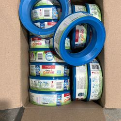 Daiper Genie refills Plus Diaper Genie Classic With Round Top
