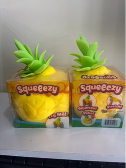 NEW Sunny Days Toymendous Squeezy Pineapple Tiktok Viral Sensory Squishy Toy