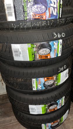 225 50 17 Llantas nuevas