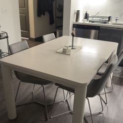 Dining Table And Chairs! West Elm