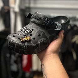bape x crocs 