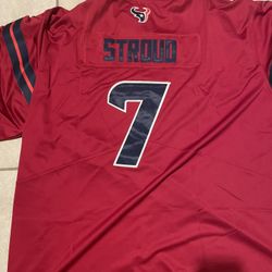 Cj Stroud red Color Rush 5XL