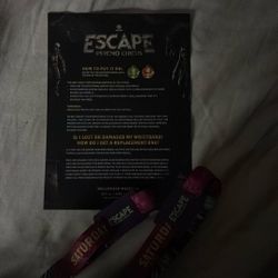 ESCAPE TICKETS  GA+
