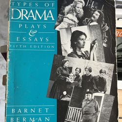 Types Of Drama: Plays And Essays