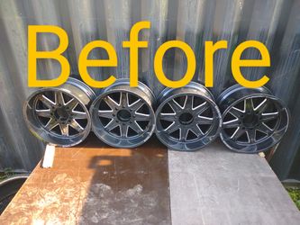 Rims Wheels Restaureciom Color Black #20