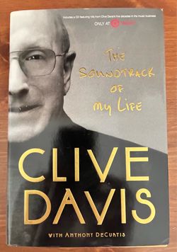 CLIVE DAVIS - 1st PRINT HC TARGET SPECIAL w/CD